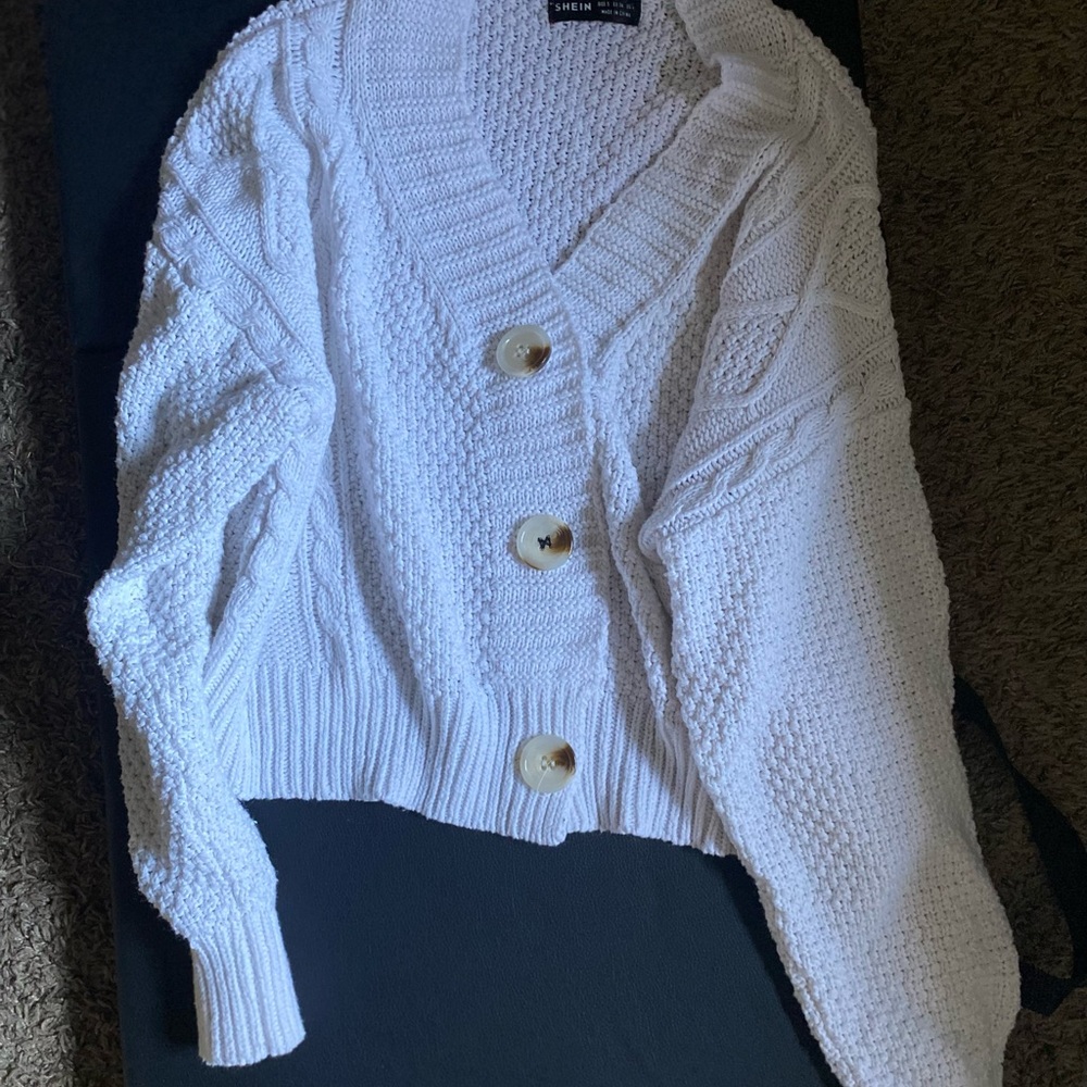 White sweater